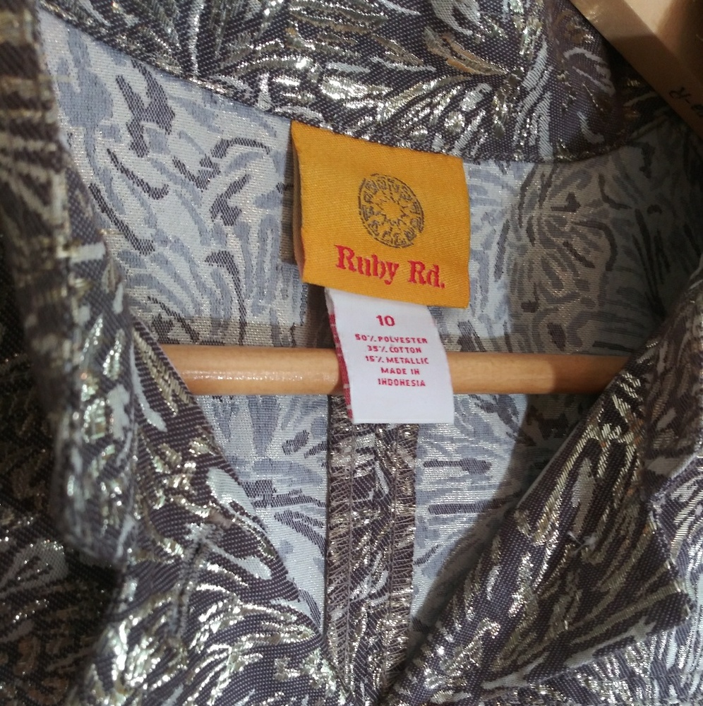 Ruby Rd. Gold jacket - Picture 3 of 4